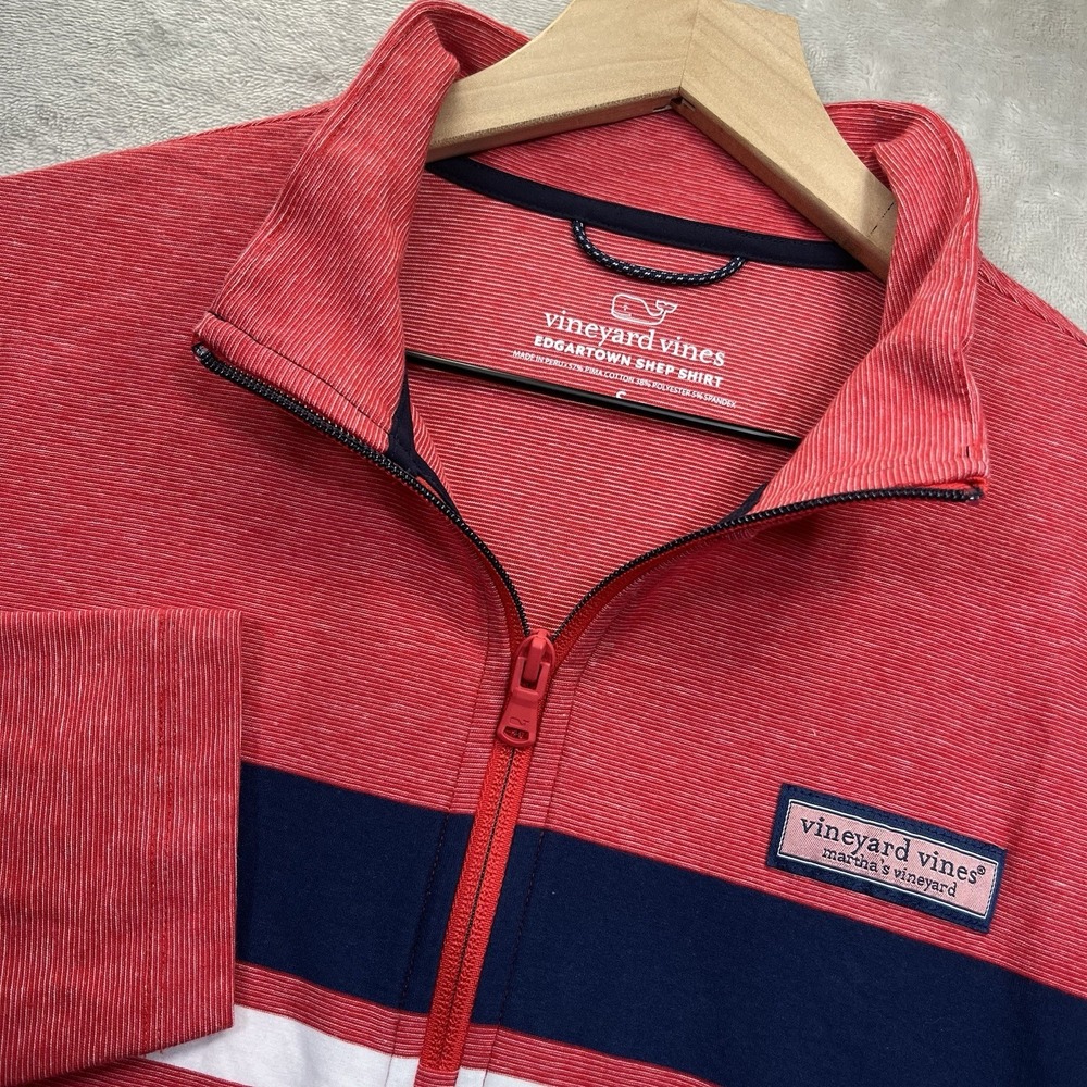 Vineyard Vines Shirt Men's Small Golf‎ Pullover, Edgartown Shep
